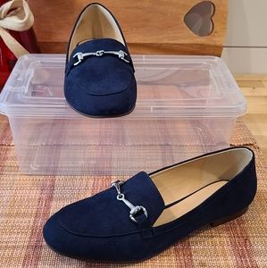 Navy Blue Loafers